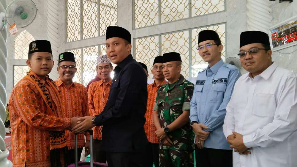 42 Pemenang dan Official MTQ tingkat Provinsi Asal Kabupaten Ogan Ilir Diberangkatkan Umroh