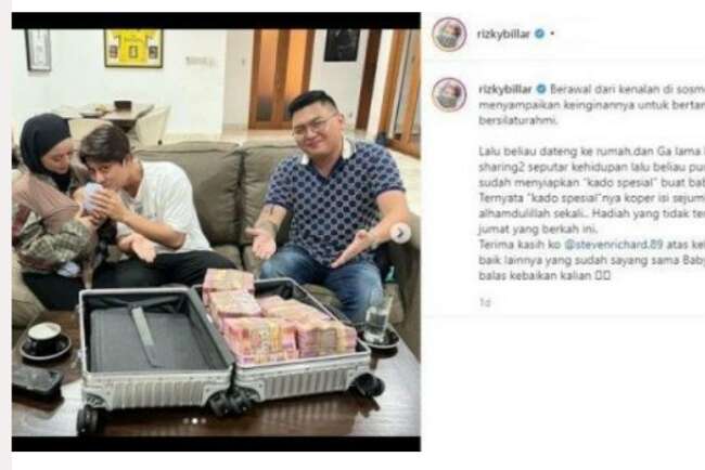 Kasih Uang Banyak pada Rizky Billar, Co-Founder DNA Pro Minta Diekspos