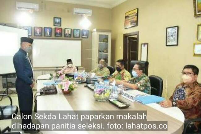 Seleksi Ketat, Empat Calon Sekda Lahat Paparkan Makalah