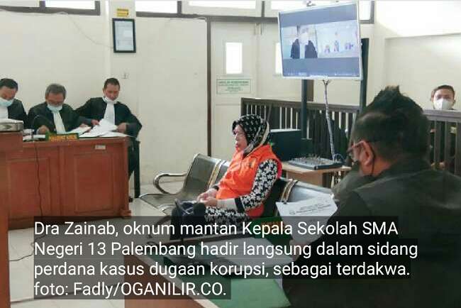 Terjerat Korupsi Dana BOS, Mantan Kepsek SMA 13 Palembang Jalani Sidang