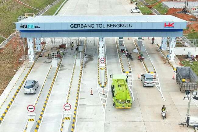 Arus Mudik, Tol Bengkulu Benteng Dibuka