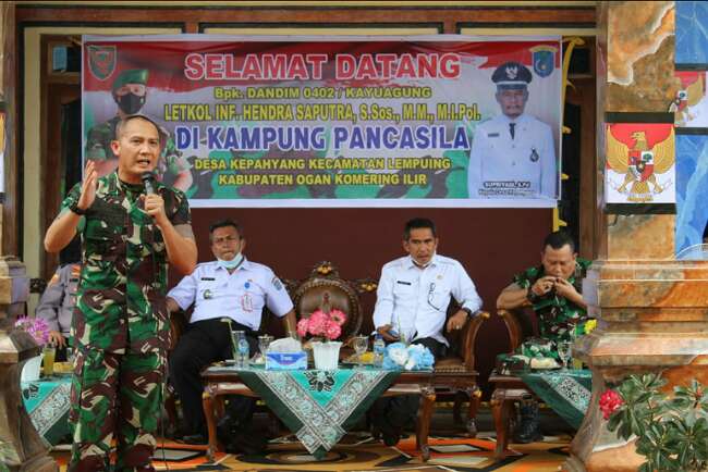 Desa Kepahyang Resmi Sebagai Kampung Pancasila