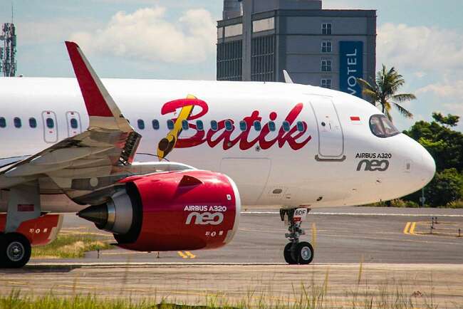 Roda Stuck, Pesawat Batik Air Terhenti di Landas Pacu Bandara Juanda