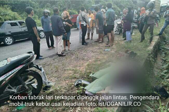 Sopir Truk Kabur, Korban Meninggal di TKP