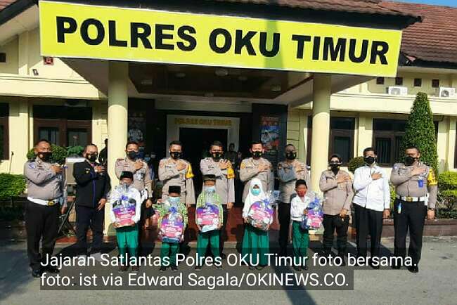 Pesan Lantas Polres OKUT, Sayangi Dirimu dan Keluarga Mu