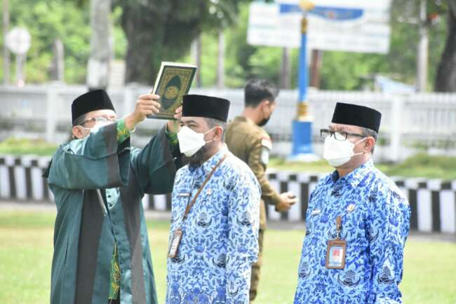 Pemkab OKI Rotasi Sejumlah Pejabat dengan Sistem Merit .