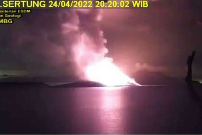 Status Gunung Anak Krakatau Menjadi Siaga Level III