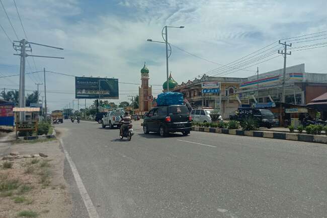 Pemudik Mulai Padati Jalinsum Muratara