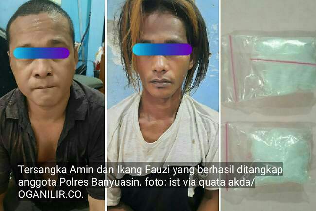 Bandar Narkoba Lubuk Lancang Tak Berkutik, BB Sabu Gagal Dibuang