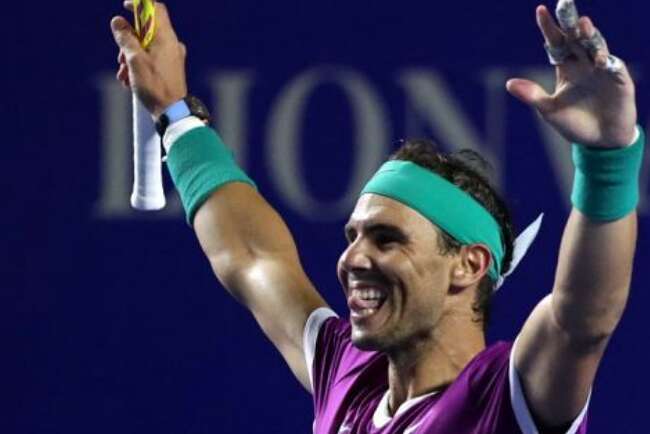 Rafael Nadal Rebut Gelar Ketiganya Tahun Ini di Acapulco