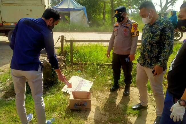 Geger Penemuan Jasad Bayi di Dalam Kantung Plastik Hitam