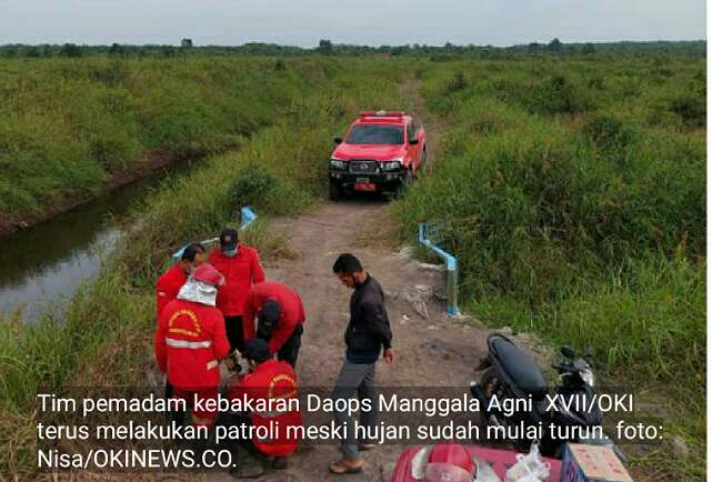 Berharap Tetap Turun Hujan Agar Lahan Gambut Tetap Basah