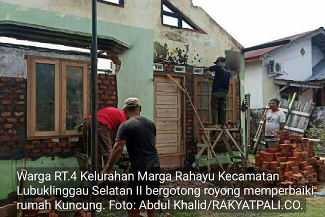 Terharu, Warga Perbaiki Rumah Kuncung yang Kebakaran, Juga Bantu Pengobatan Anaknya Akibat Luka Bakar