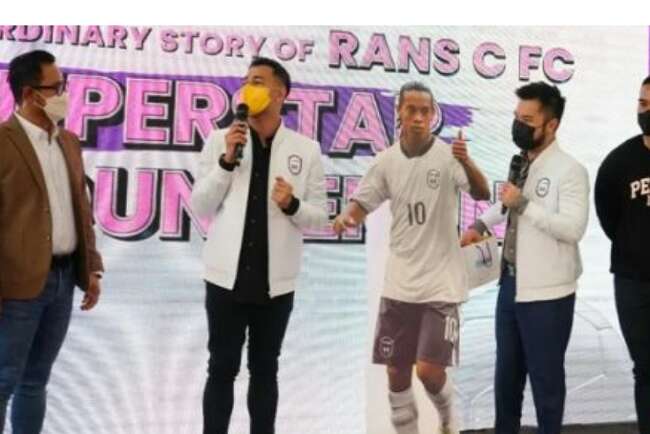 Lewat Potongan Video, Ronaldinho Pastikan Gabung dengan RANS Cilegon