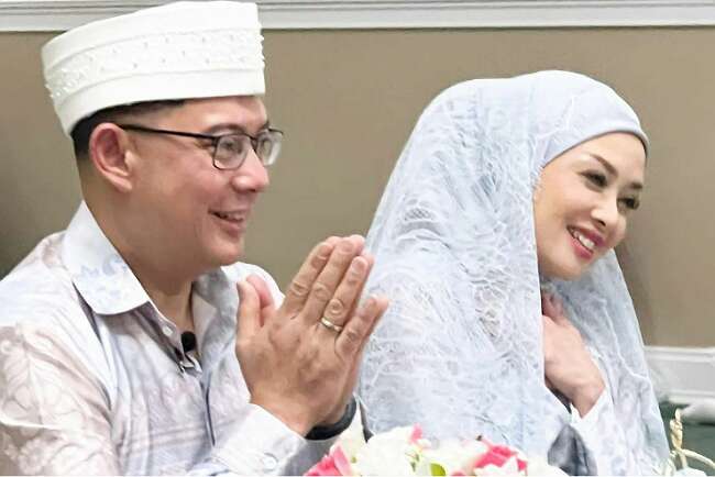 Terry Putri Resmi Menikah di AS setelah 10 Tahun Menjanda