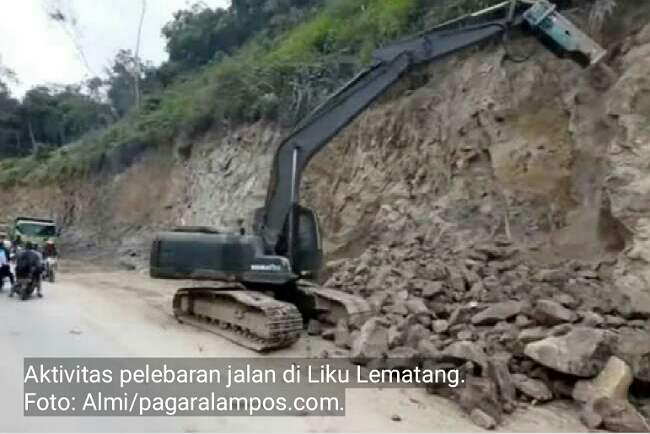 Lihat Nih, Penampakkan Pelebaran Liku Lematang Pagaralam