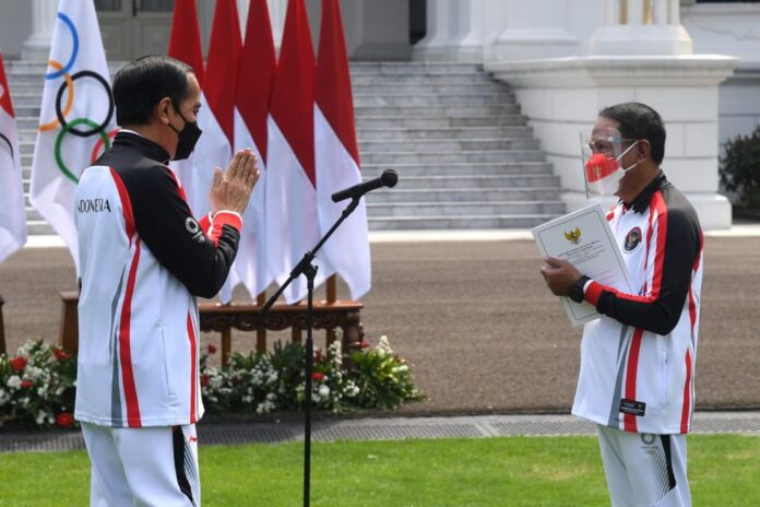 Amanat Jokowi untuk Atlet Indonesia di Olimpiade Tokyo