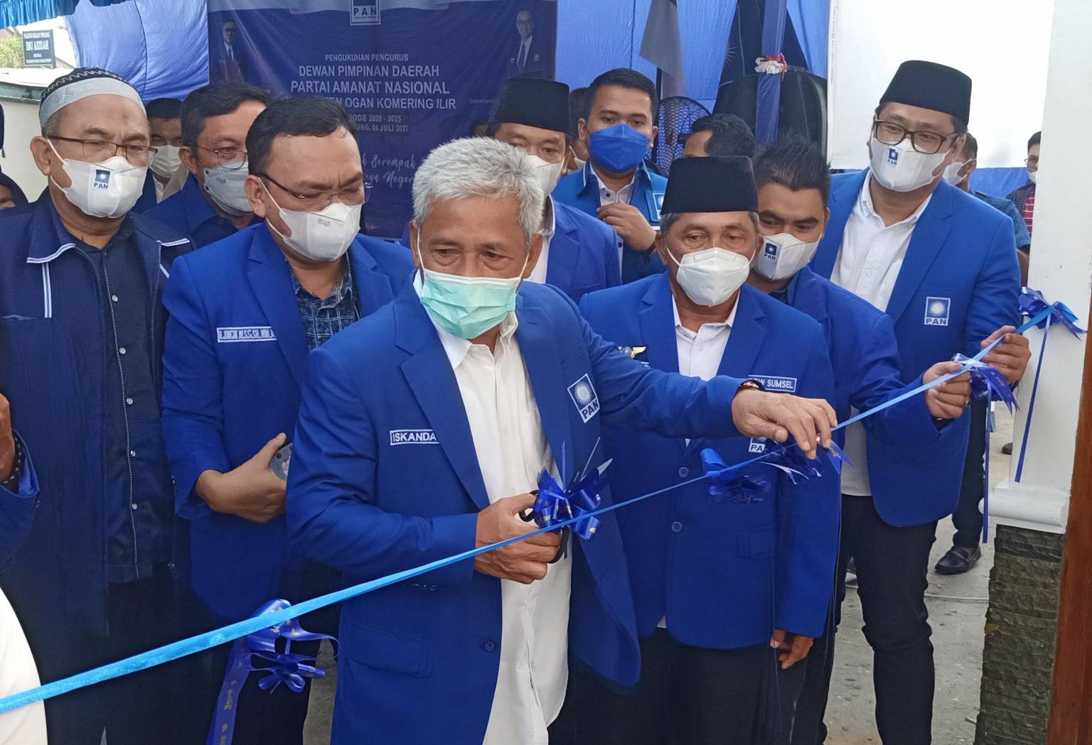 Usai Dikukuhkan DPD PAN OKI Bentuk DPC Baru