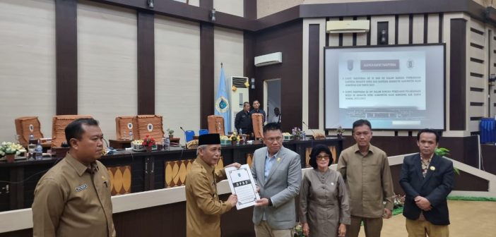 DPRD OKI Sepakati Bersama Empat Perda Inisiatif dan Eksekutif, Menunggu Pengesahan dan Koreksi Gubernur