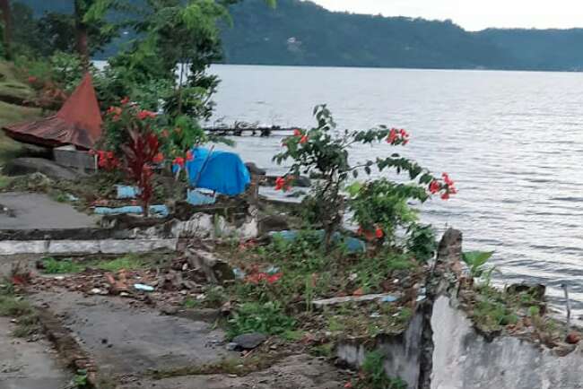 Wisma Villa Pusri Danau Ranau Perlu Perawatan Yang lebih Baik