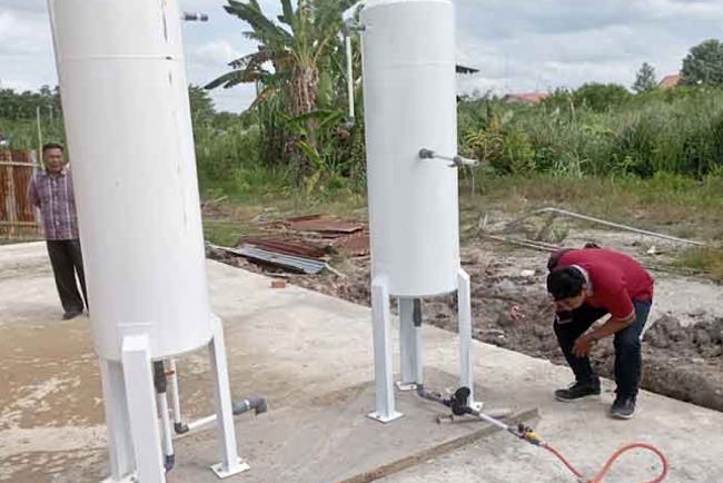 Bencana Membawa Nikmat, Semburan Lumpur dan Gas di Sekolah Islam Terpadu Indralaya Ternyata Bisa untuk Memasak