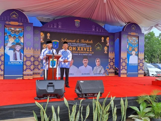 Gelar STQH ke-XXVII, Bupati OKI Optimis Ciptakan Generasi Berakhlak Mulia