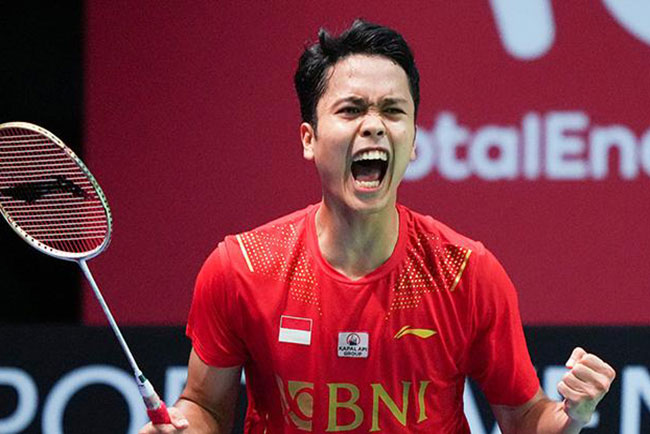 Malaysia Masters 2022: Ginting Sukses Depak Wakil Jepang