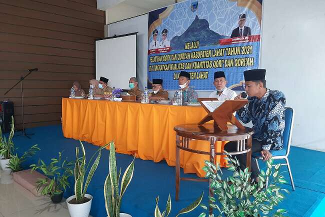 Pemkab Lahat Latih 200 Qori dan Qoriah Jelang MTQ 2022